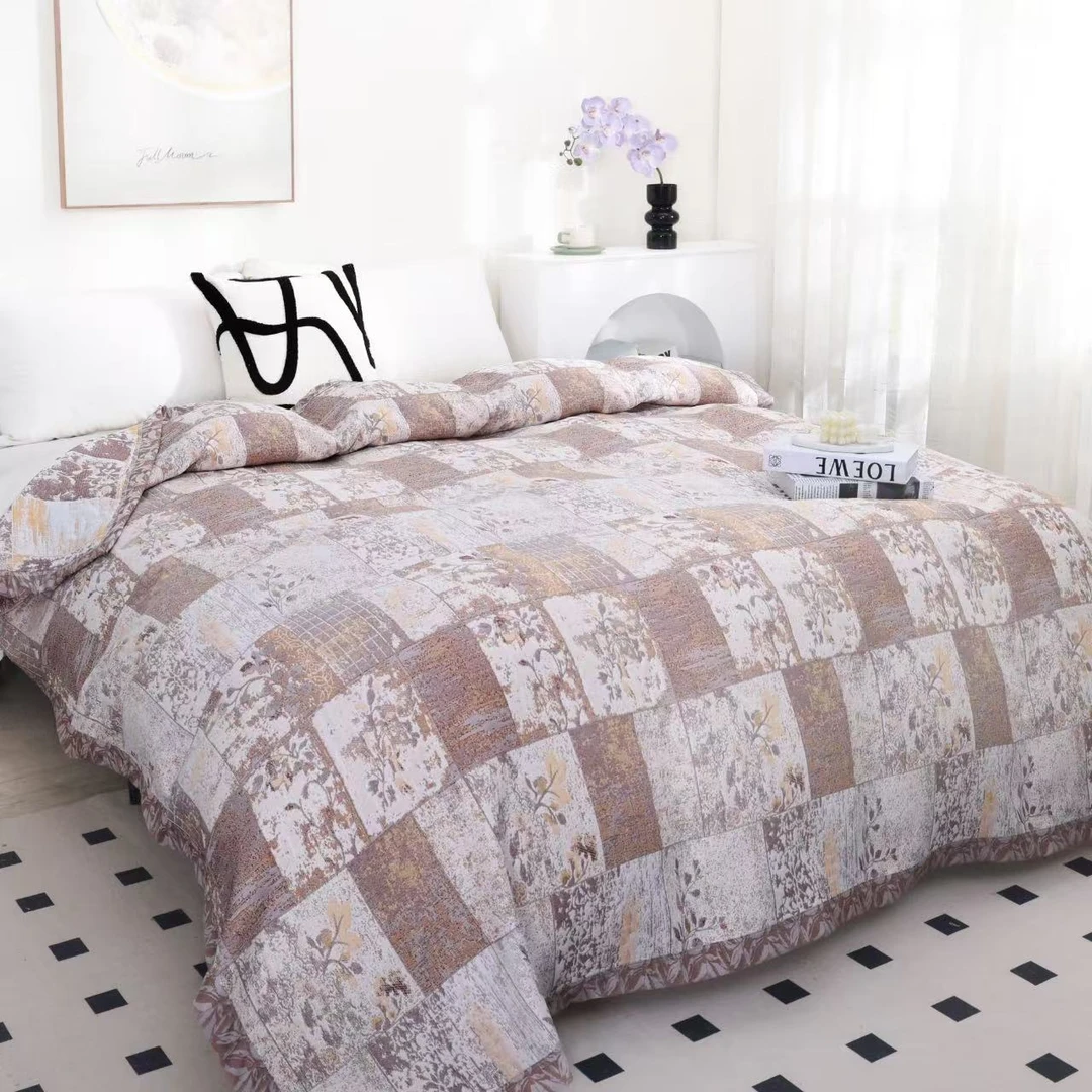 【新款 兰心幽杯枕巾 52*80】雨露麻棉多功能枕巾