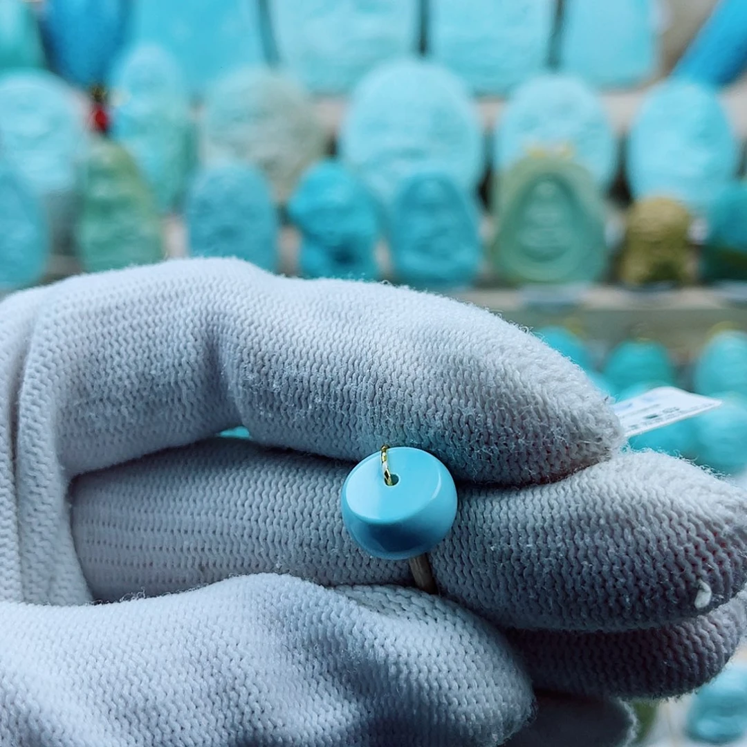 未镶嵌绿松石珠宝奇石