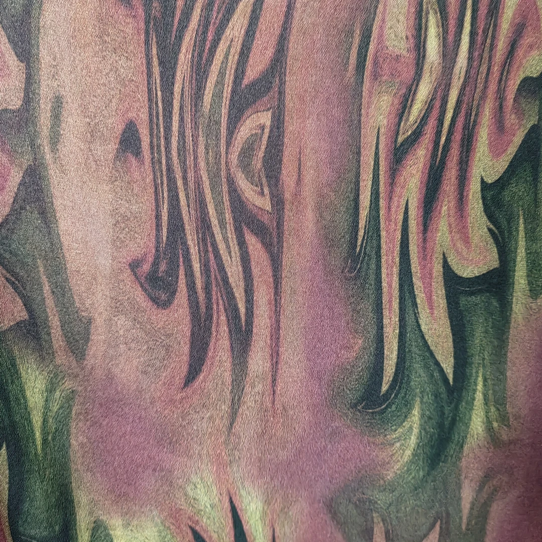 炫彩红花美人鱼 桑波纱布料活动价