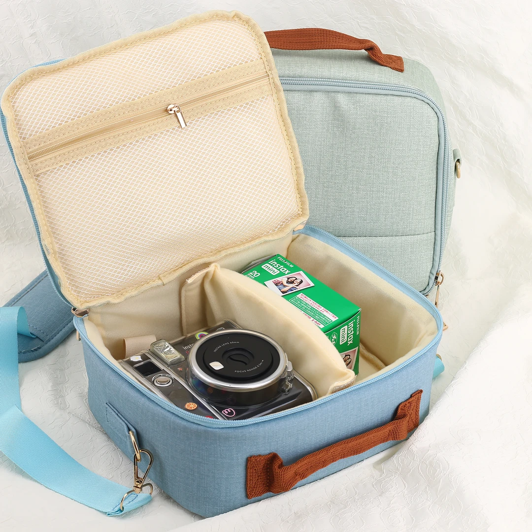 单反相机/ccd/拍立得w400/300充电宝耳机线大容量收纳相机包