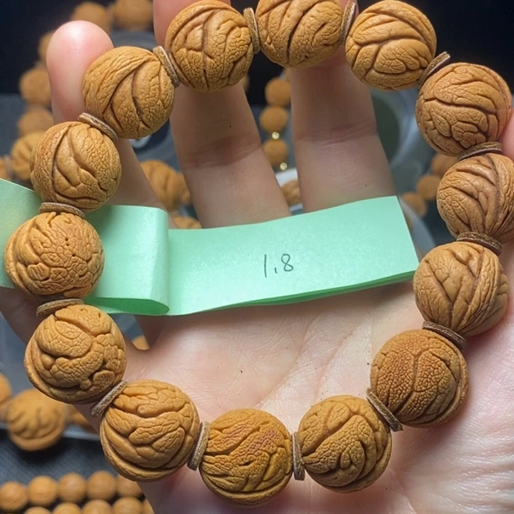 桃核吊坠秦岭山野生桃核