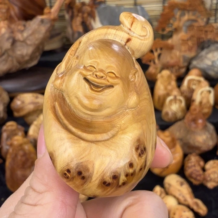 柏木（崖柏）手把件
