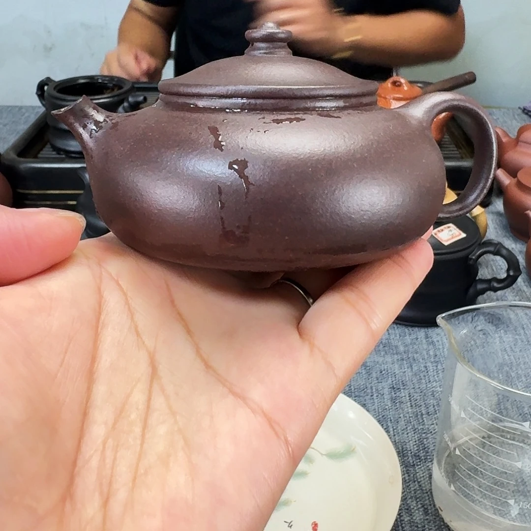 茶壶紫砂全手工紫砂壶寒冮