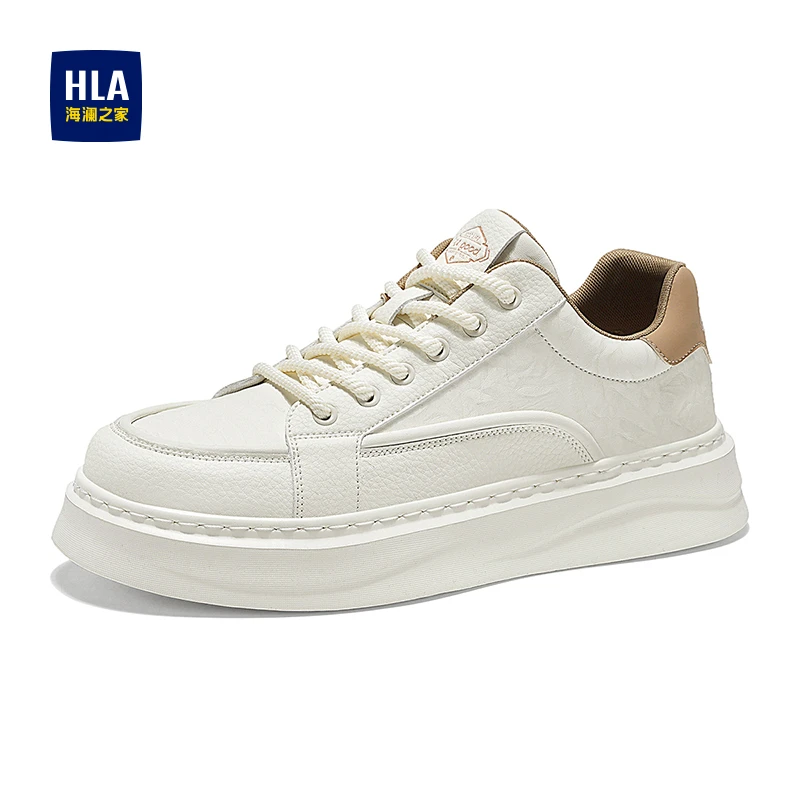 HLA/海澜之家男鞋秋冬时尚休闲正品爆款休闲板鞋防滑轻便百搭男鞋