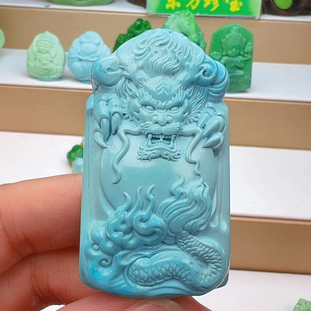未镶嵌绿松石项链