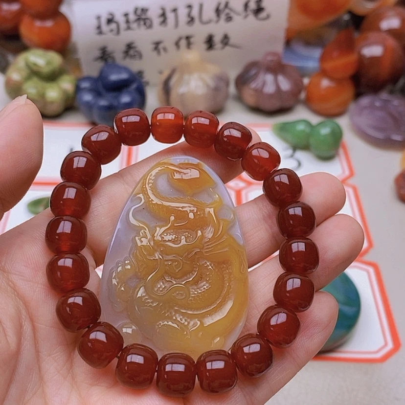 【闪购商品】未镶嵌玛瑙/玉髓珠宝半成品我**界