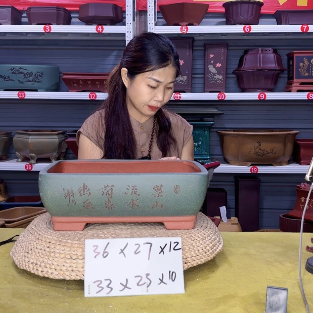 紫砂花盆宜兴紫砂