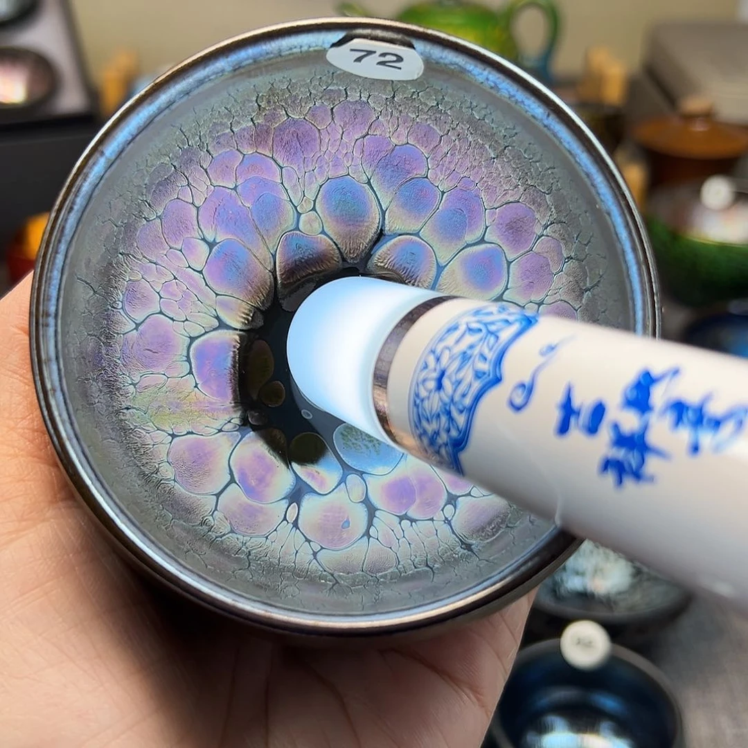 茶盏≯****≮龙葵手工杯带礼盒