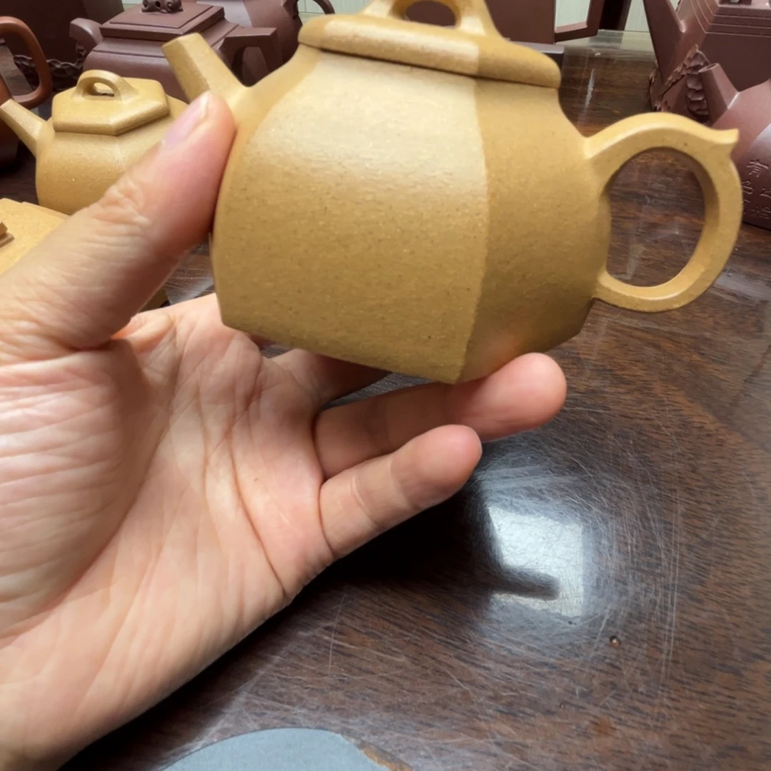 茶壶紫砂黄金段泥微瑕160c c