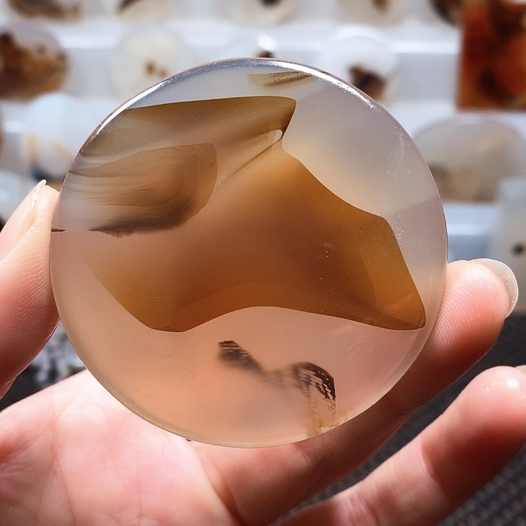 玛瑙/玉髓未镶嵌吊坠(不含链)