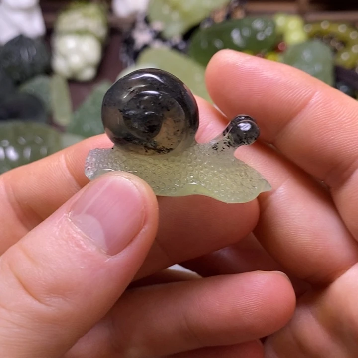 岫玉未镶嵌岫玉颈饰