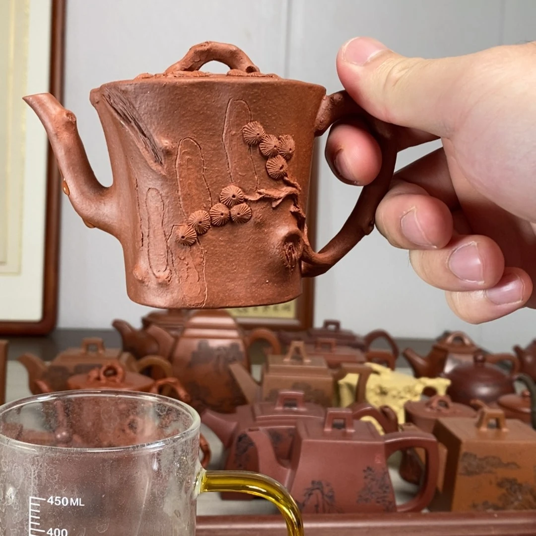 茶壶紫砂原矿泥料传统工艺制作