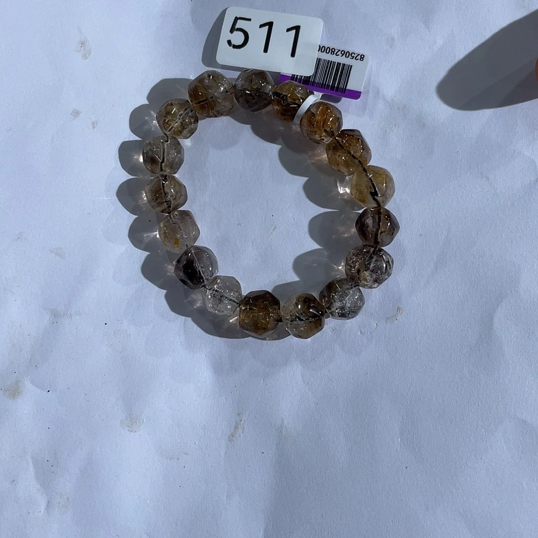 陶***子珠宝半成品未镶嵌水晶Yd885拍十单发一串