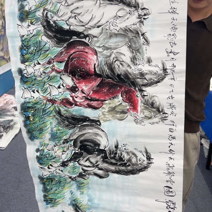国画绘画作品请欣赏展示