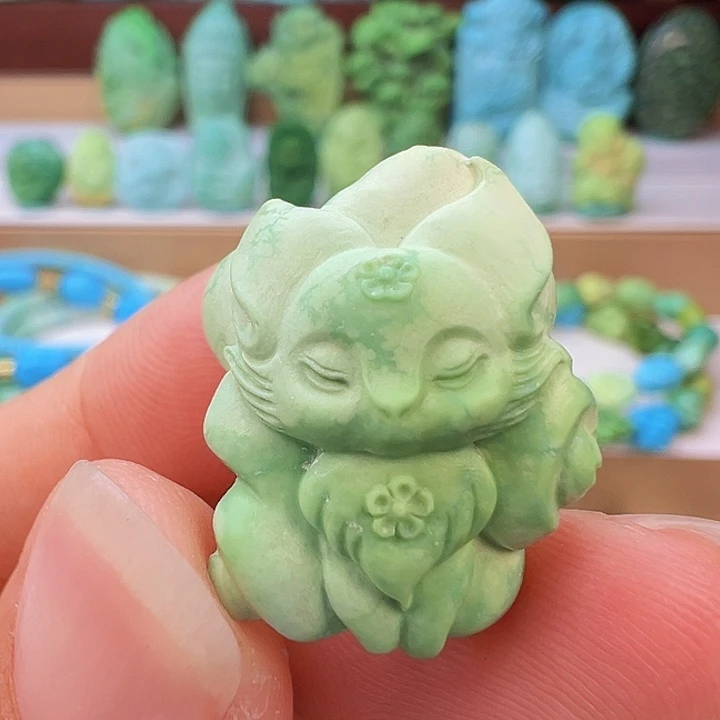 未镶嵌绿松石项链