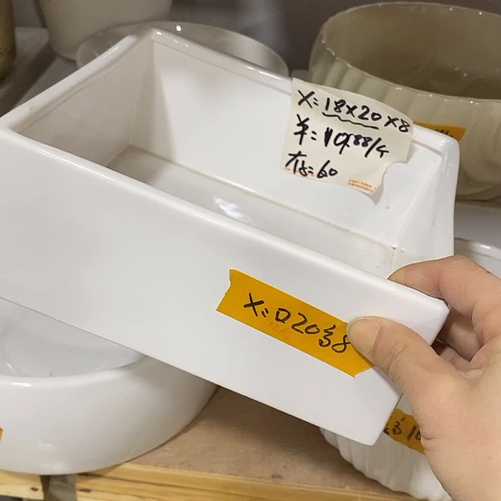 陶盆有孔 瑕疵针孔漏釉介意勿拍外高 8外口20*18