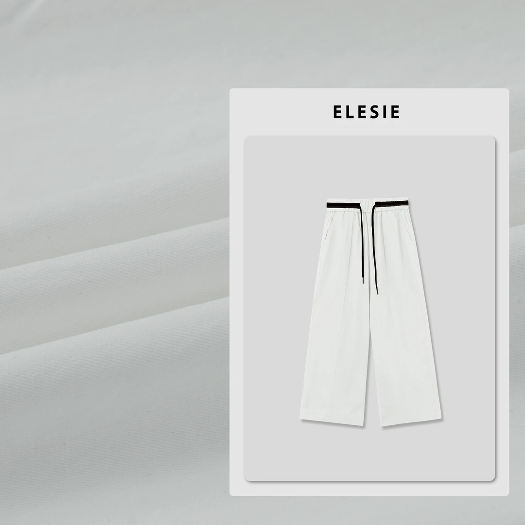 ELESIN【清爽盛夏】抽绳显瘦百搭休闲裤 CK250152