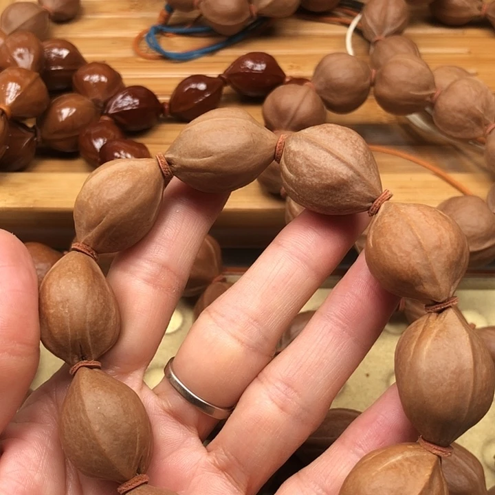 手串橄榄核梅林铁核19 X27边肚同尺特价