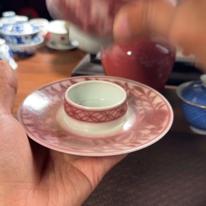 杯子瓷全手工全手绘