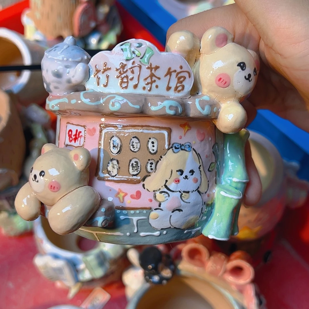 清仓老梧家手工多肉花盆