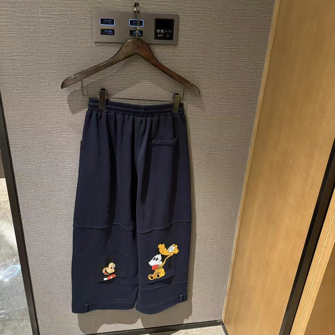 韩风小众风格从未见过如此之duang的薄款卡通宽松休闲裤