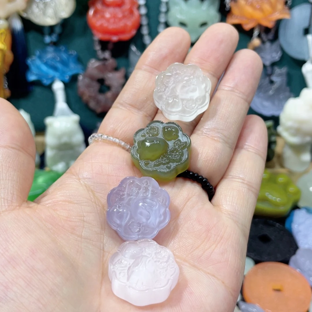 【闪购商品】未镶嵌岫玉颈饰24任选一个