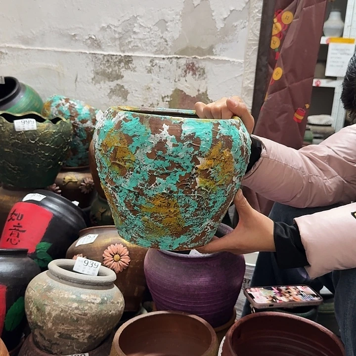 23彩绘高度20口径20