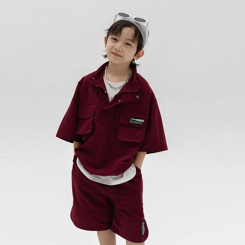 亲子童装男女童夏季中大童洋气潮流休闲套装百搭夏装