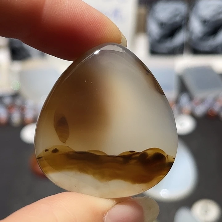 玛瑙/玉髓未镶嵌吊坠(不含链)