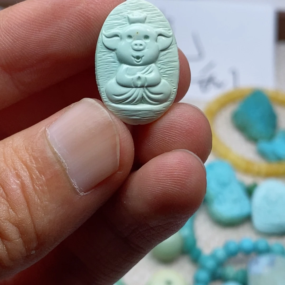 【闪购商品】未镶嵌绿松石843吃**?