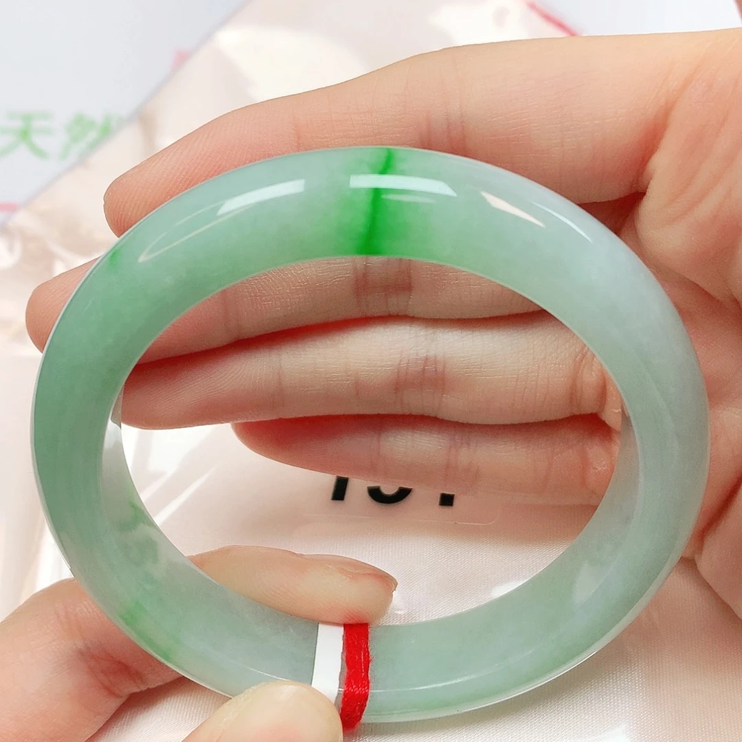 翡翠未镶嵌手镯翡翠手镯55