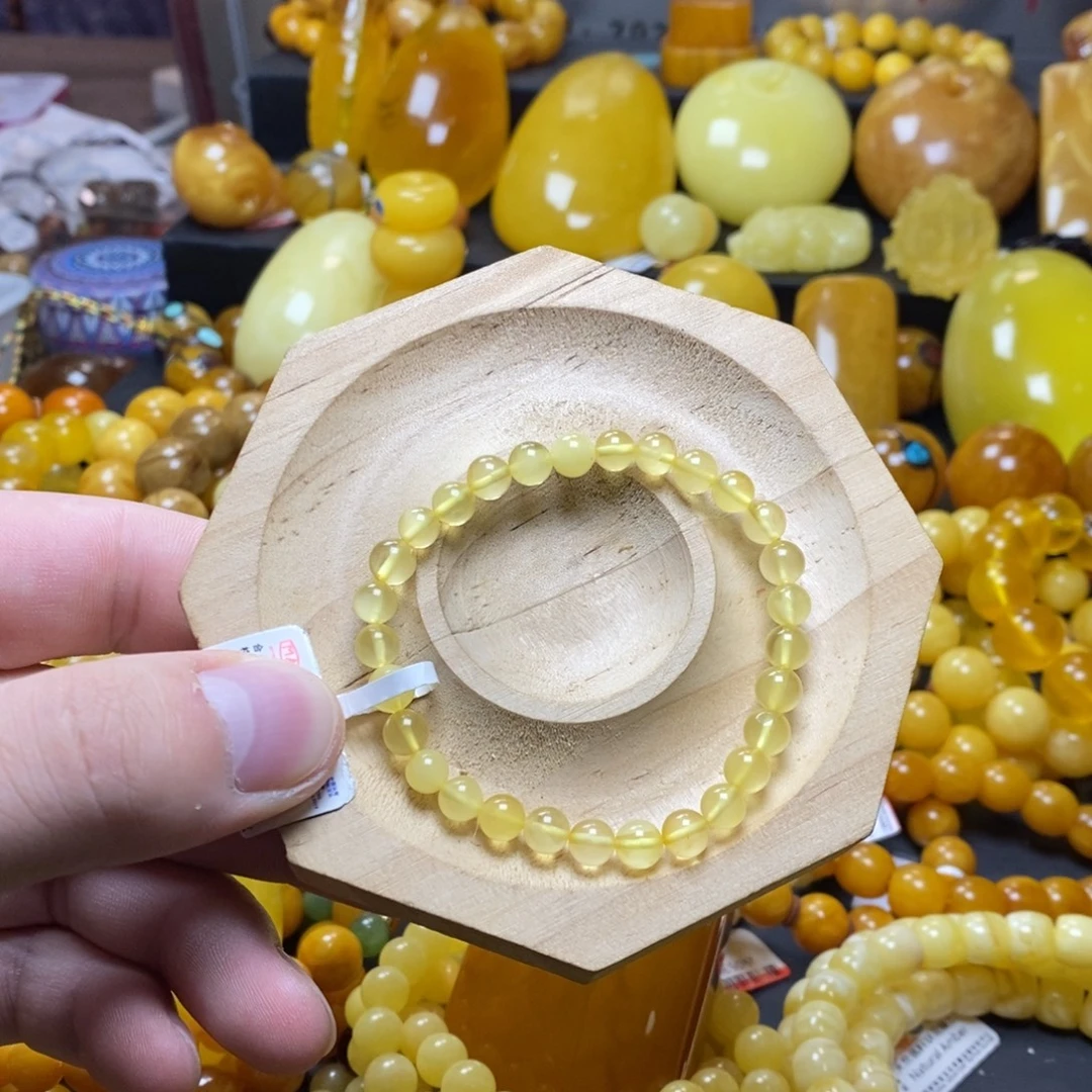 裸石琥珀未镶嵌蜜蜡
