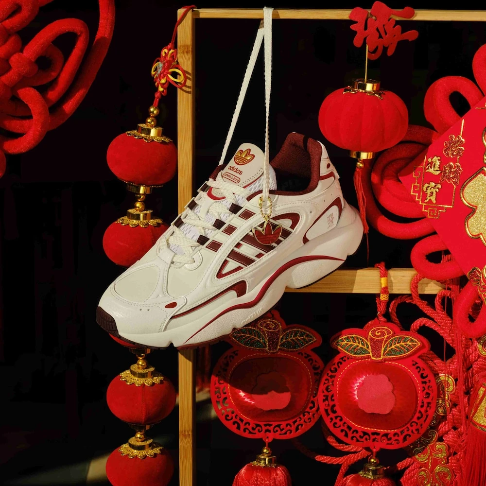 【原力场AC】三叶草OZMILLEN 蛇年新年款复古百搭老爹鞋JR0090