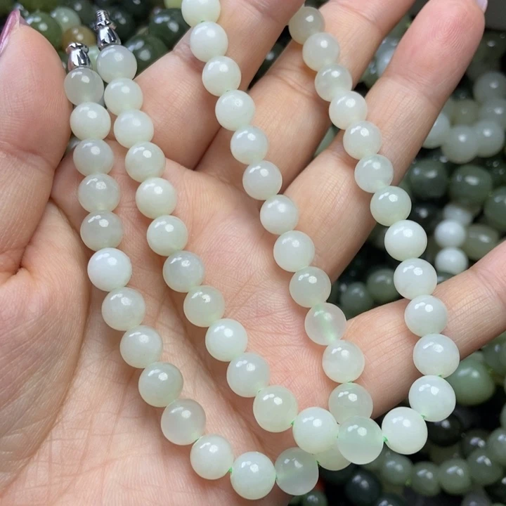 和田玉未镶嵌手链卡8