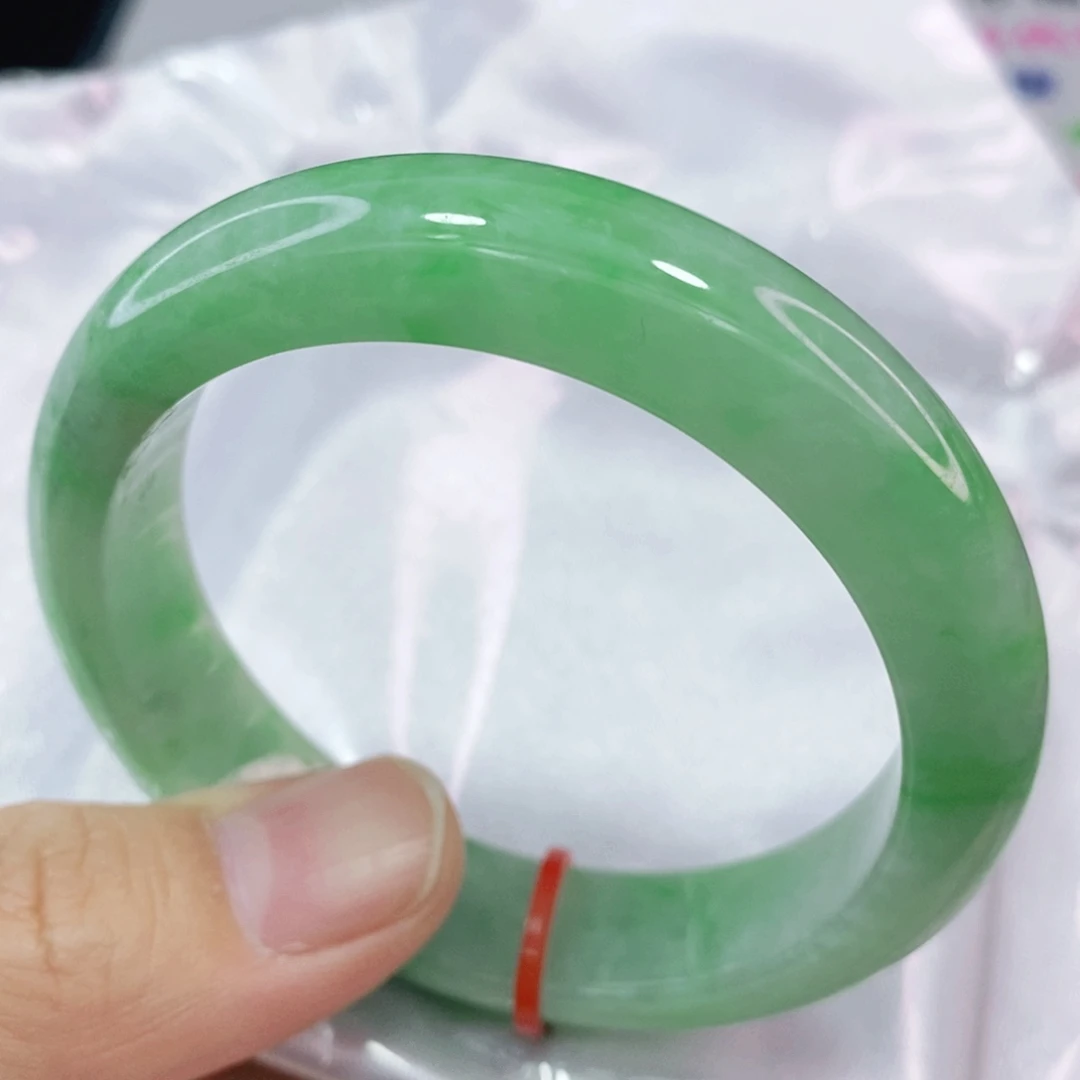 未镶嵌手镯翡翠52.6圈口