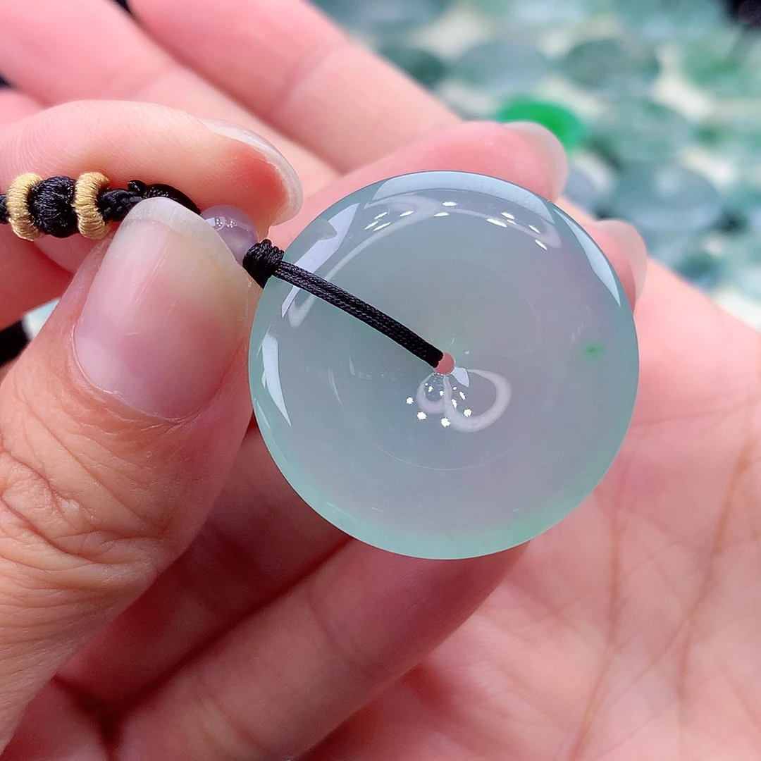 颈饰未镶嵌翡翠编号79尺寸29.5-5.7