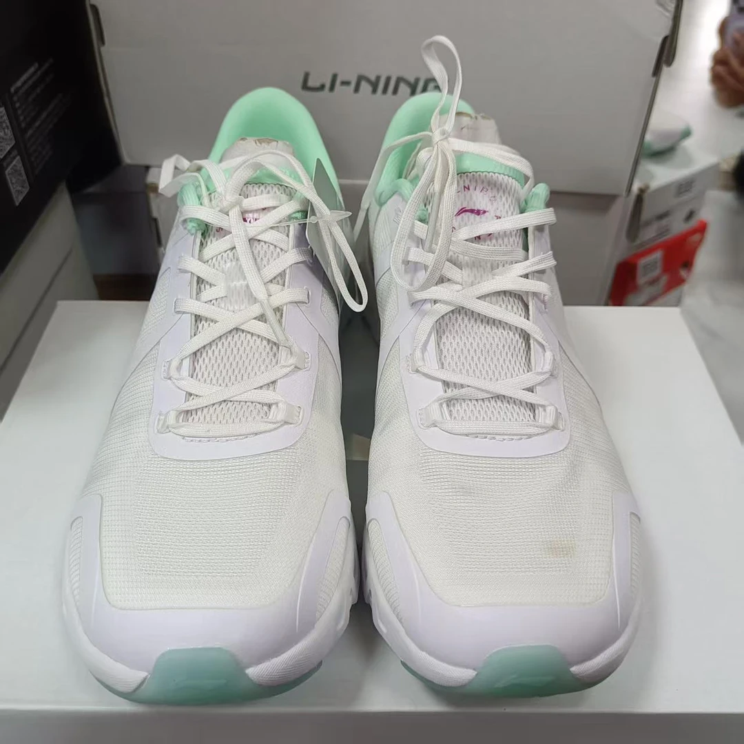 《B品以直播展示为准》鞋面脏（X1190）李宁女运动鞋AFVT004-17