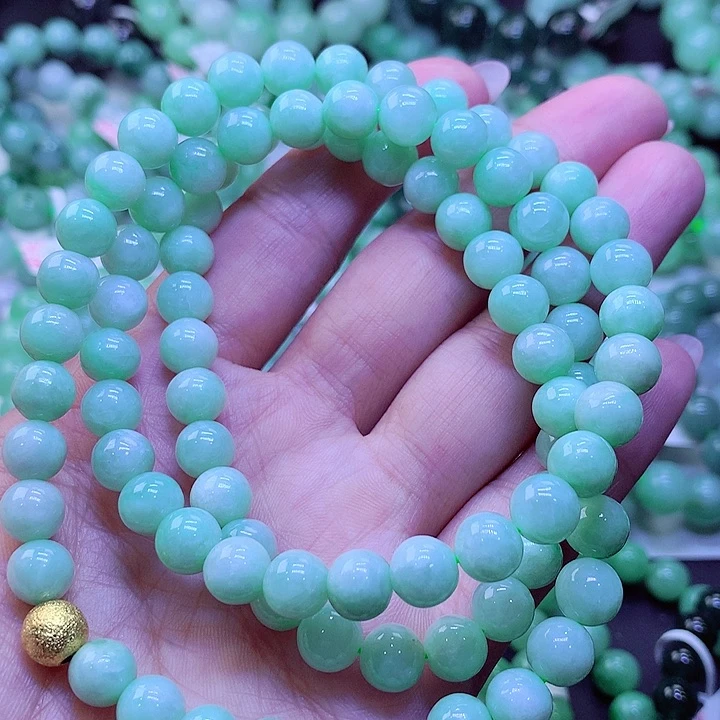 【闪购商品】翡翠未镶嵌毛衣链