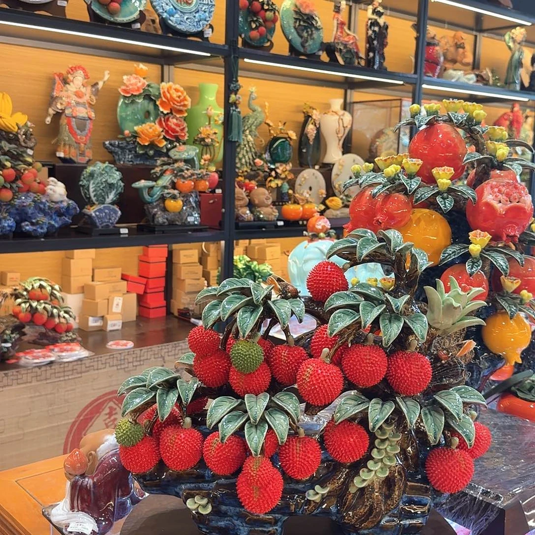 陶瓷43厘米长度荔枝精品