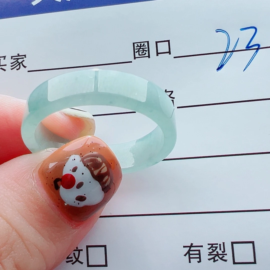 未镶嵌戒指翡翠曼*戒圈
