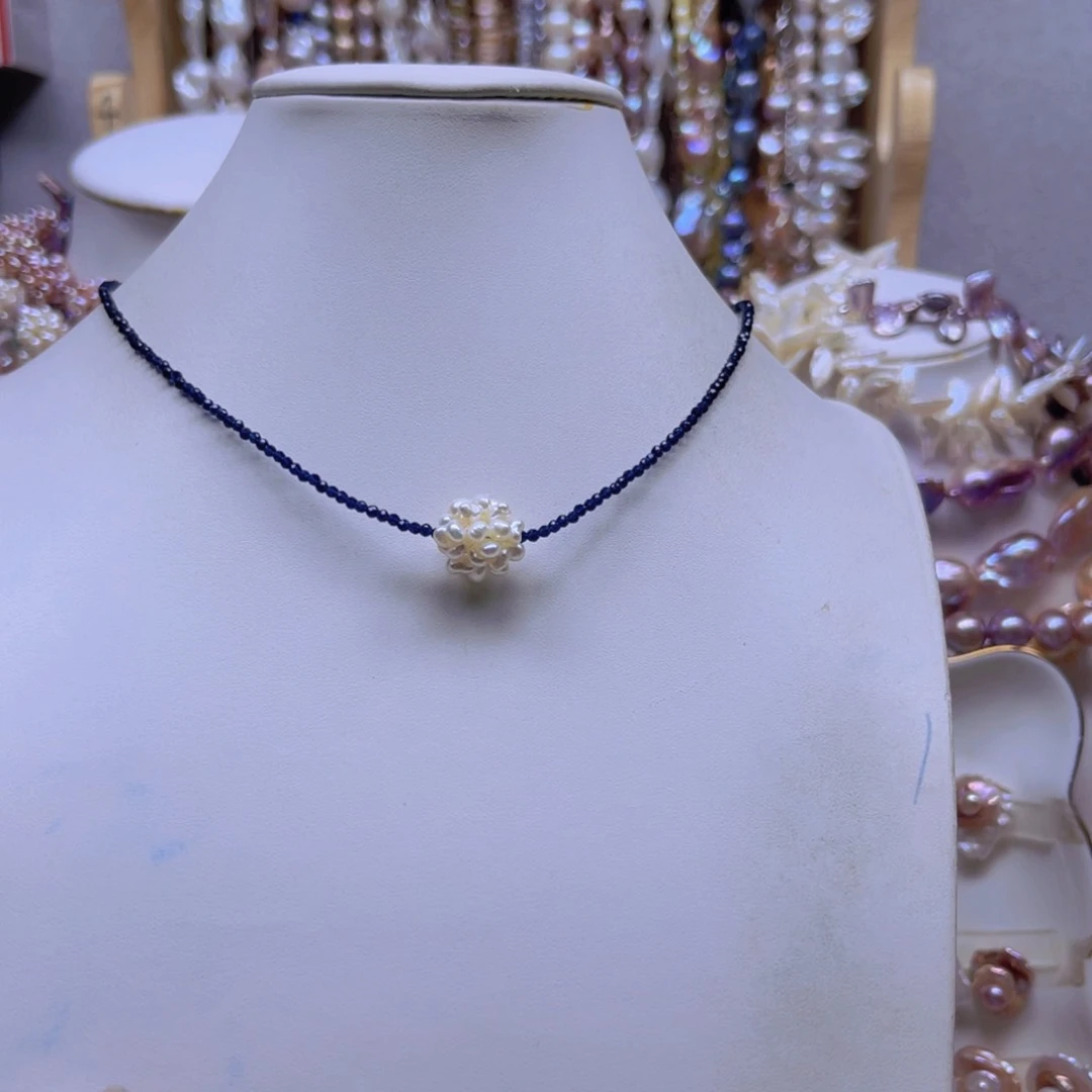 淡水珍珠手绳合金