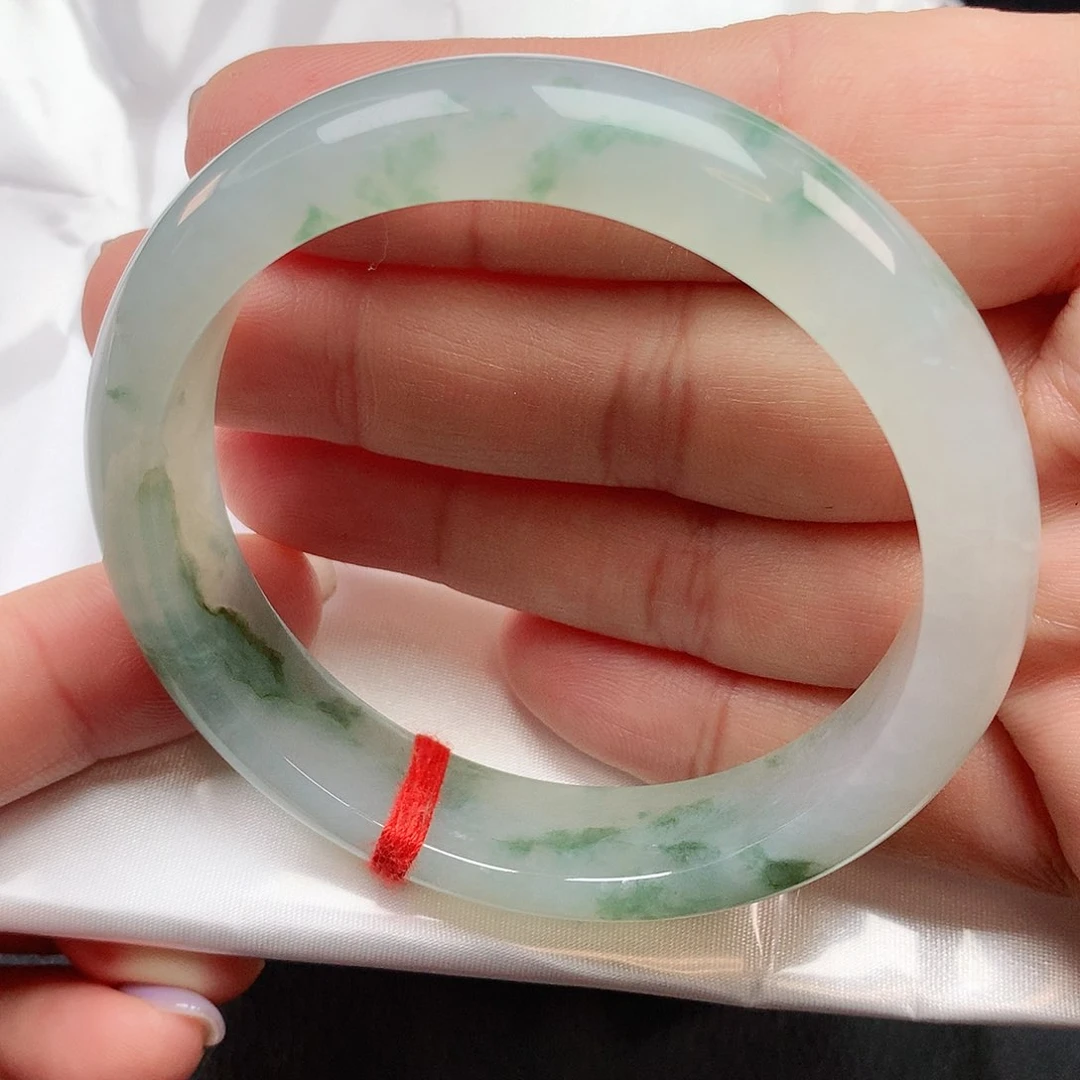 翡翠手镯未镶嵌正圈882726