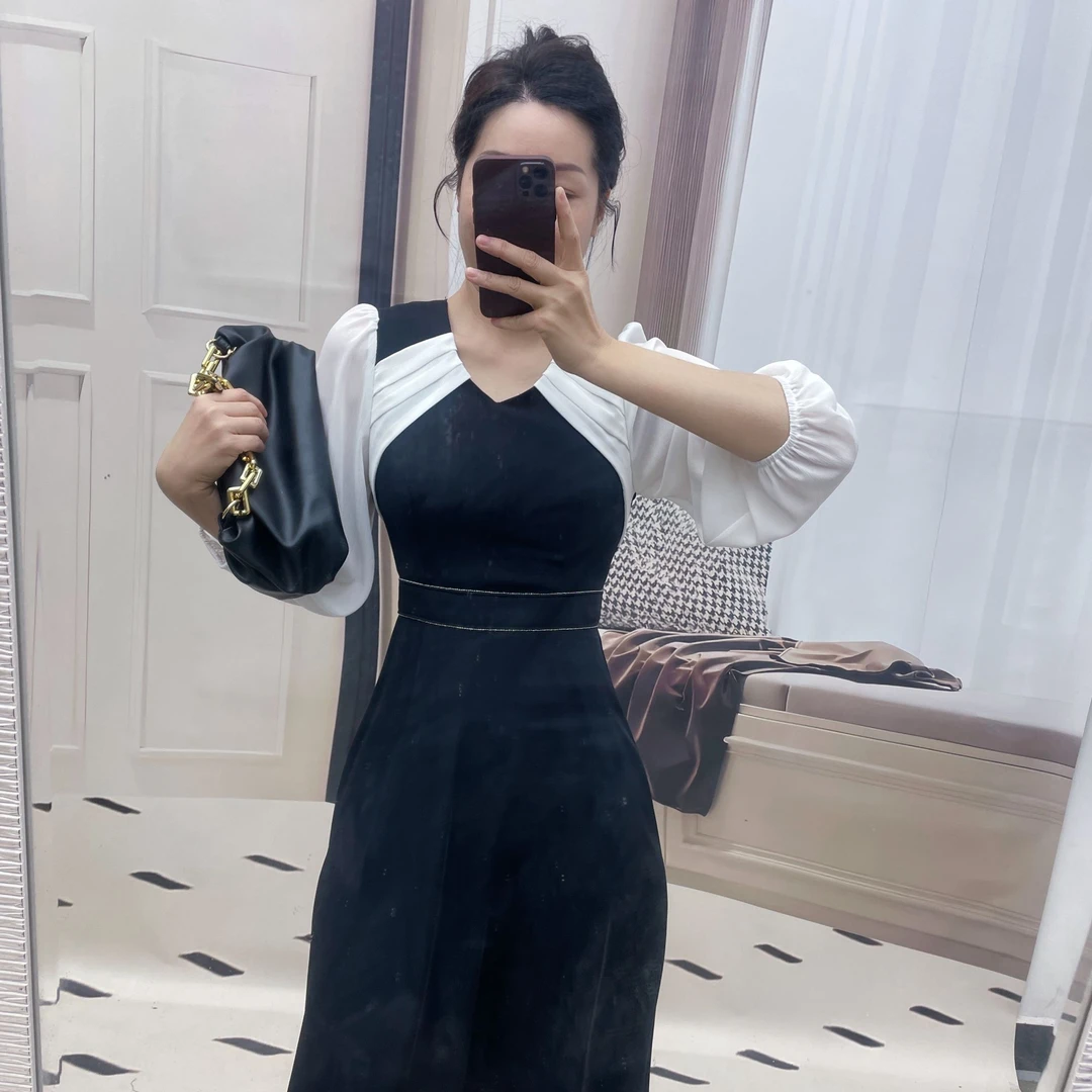 【凯莉】2025早春新款洋气法式爆款藏肉显瘦裙子