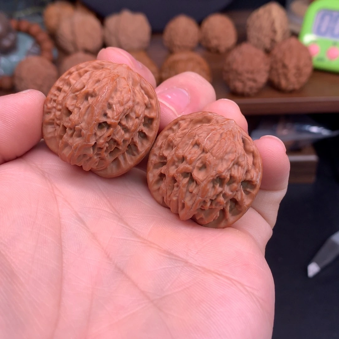 文玩核桃手串33磨盘