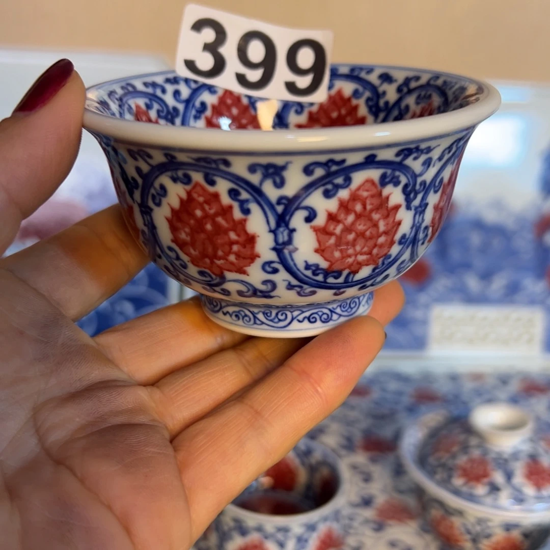 现代瓷青花釉里红工艺