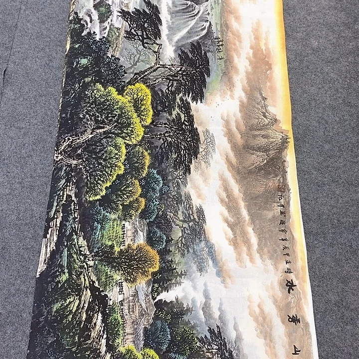 国画国画作品手绘