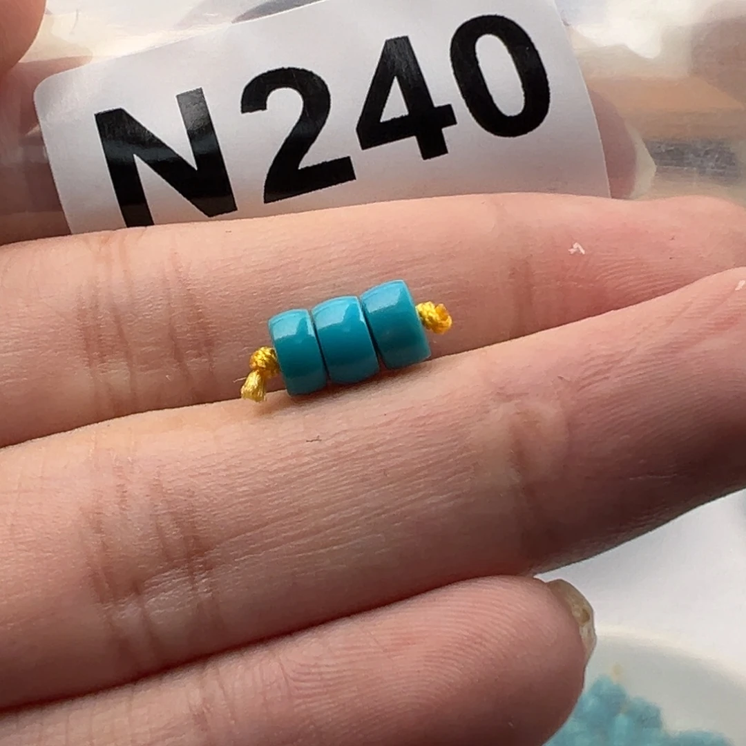 绿松石未镶嵌珠宝奇石卡5.5