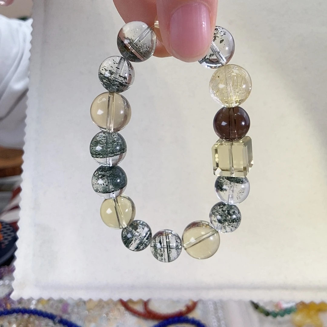 水晶手链未镶嵌设计款