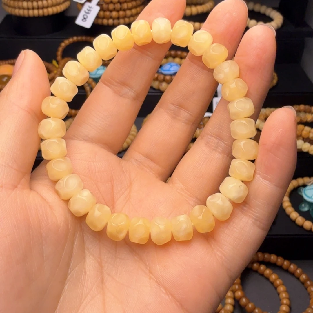 龙眼菩提吊坠龙脊菩提无相单圈冰糖卡8➕