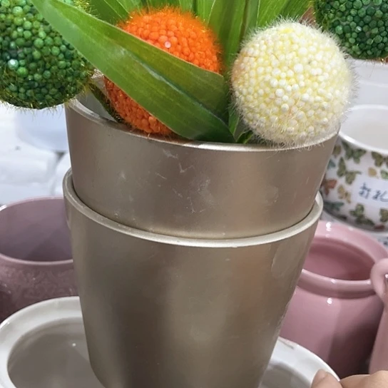 多肉绿植陶瓷花盆9.9包邮